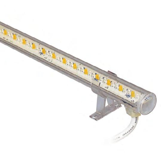 The LED Mini Tube CCT is low voltage and can be operated in standalone mode via the SRC-8-CTC controller power supply.