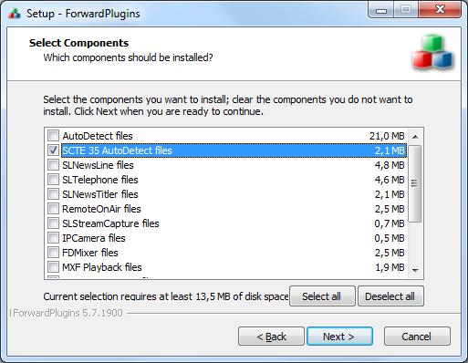 exe, where ~ is the full path to the folder in which the ForwardTS or ForwardT Software (depending on what main product you re using) is installed.
