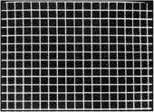 CROSSHATCH - The CROSSHATCH pattern produces 21 vertical and 15 horizontal lines that form squares on the screen.
