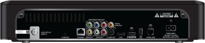 APPENDIX 3: RECEIVER FRONT AND BACK PANELS Back Panel Examples 1 2 3 5 6 7 8 9 10 11 12 13 DIRECTV HD DVR RECEIVER USER GUIDE