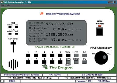 FIGURE 1 BVS Dragon Controller Installing the Application The application is installed by placing the CD provided into an appropriate drive.