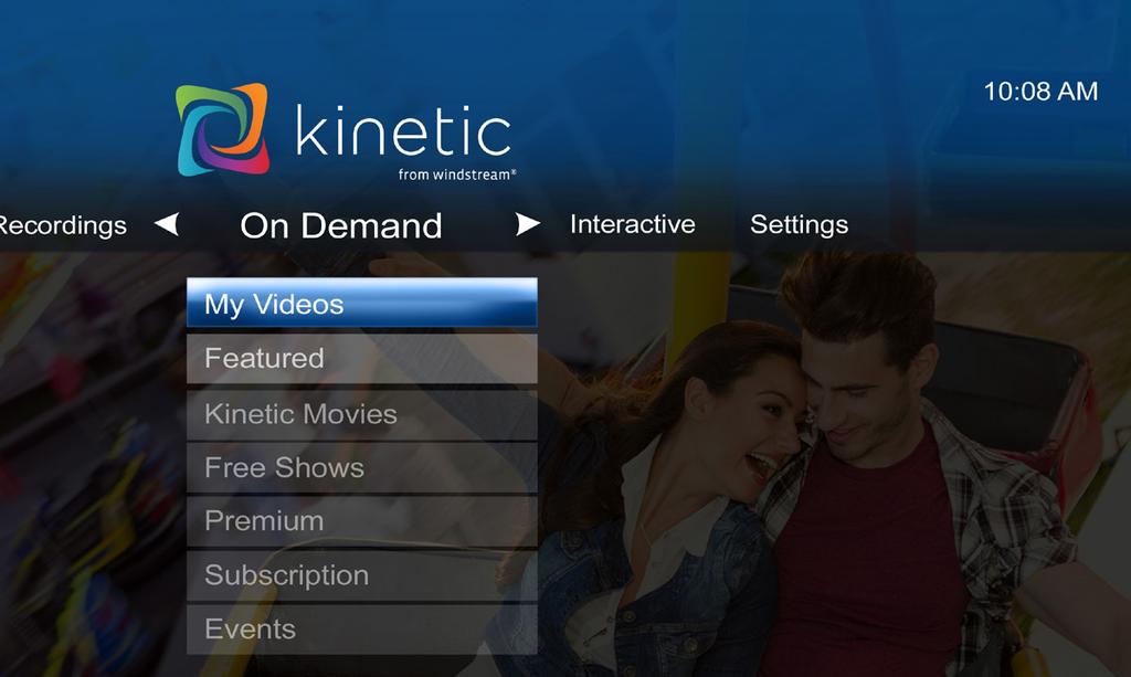 For all Kinetic accounts, there is a $200 credit limit each calendar month for Video on Demand (VOD) and Pay Per View (PPV) purchases, regardless of a customer s billing cycle start and end date.