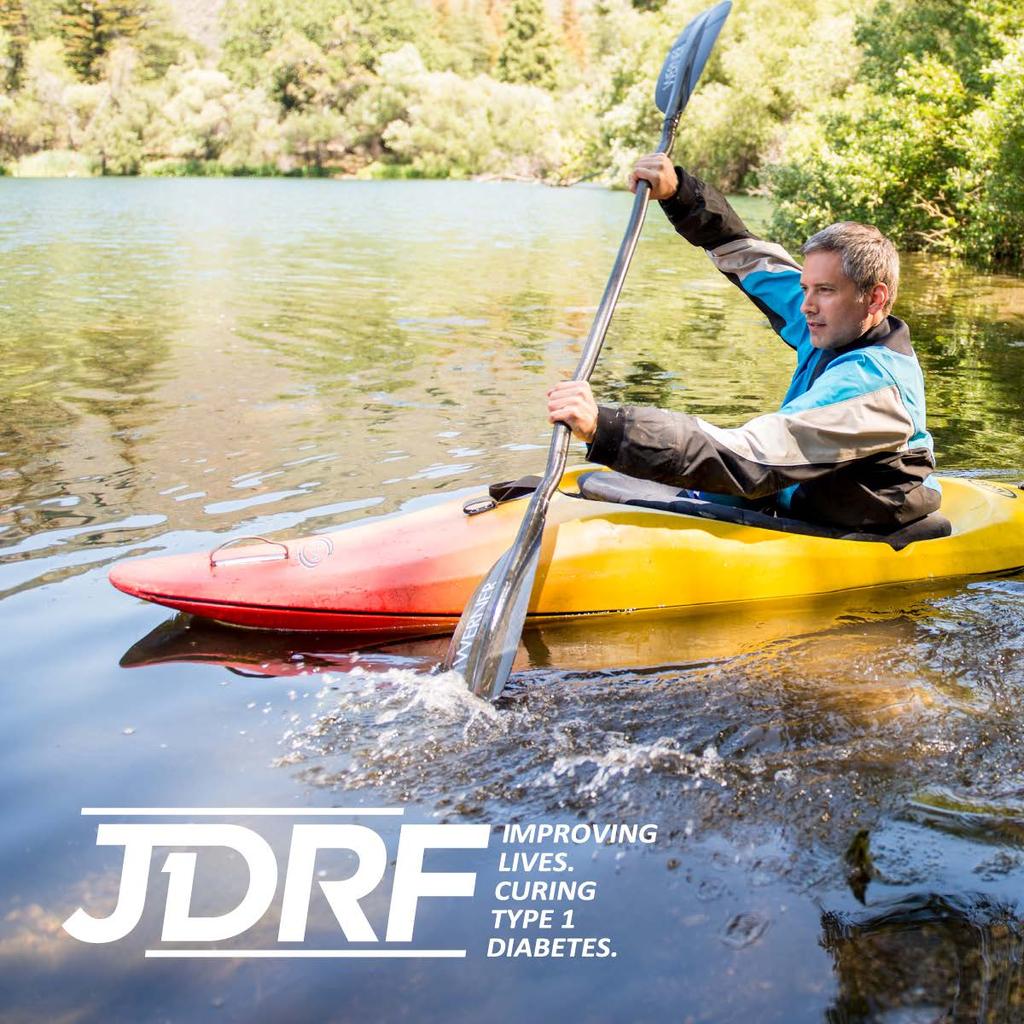 PHOTOGRAPH BACKGROUND You can use two versions of the JDRF logo on a