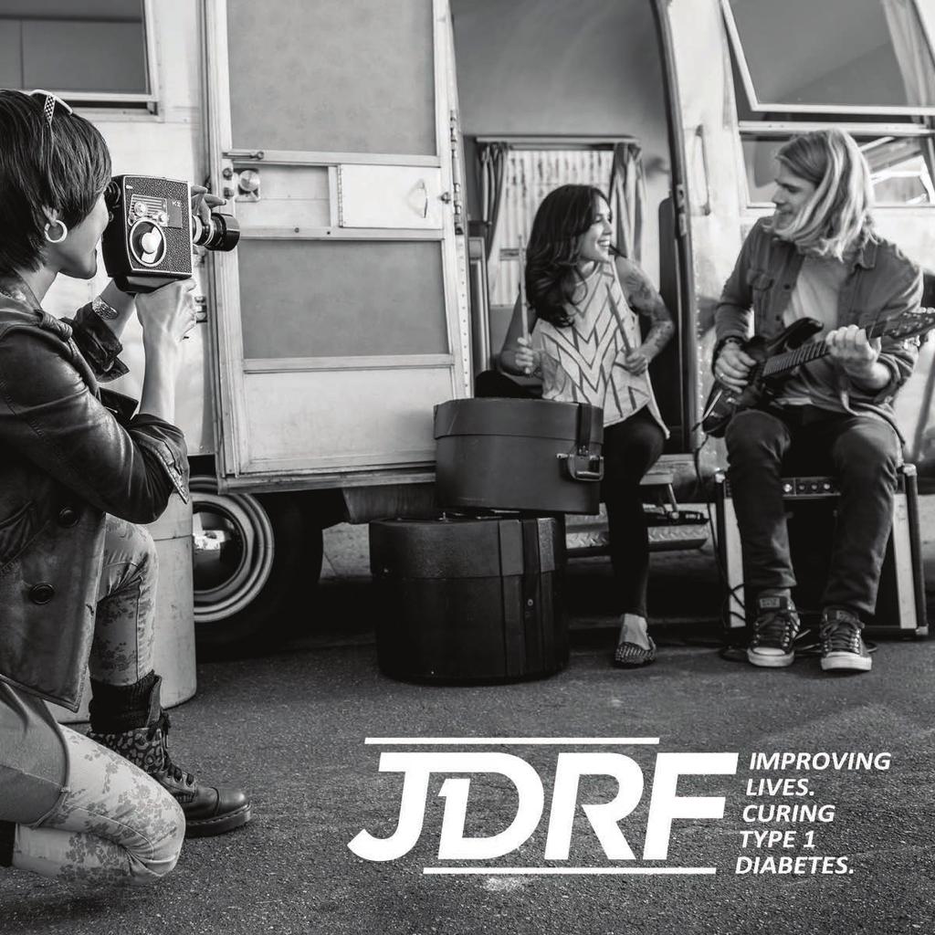 logo. There MUST be an acceptable level of contrast between the JDRF Logo and