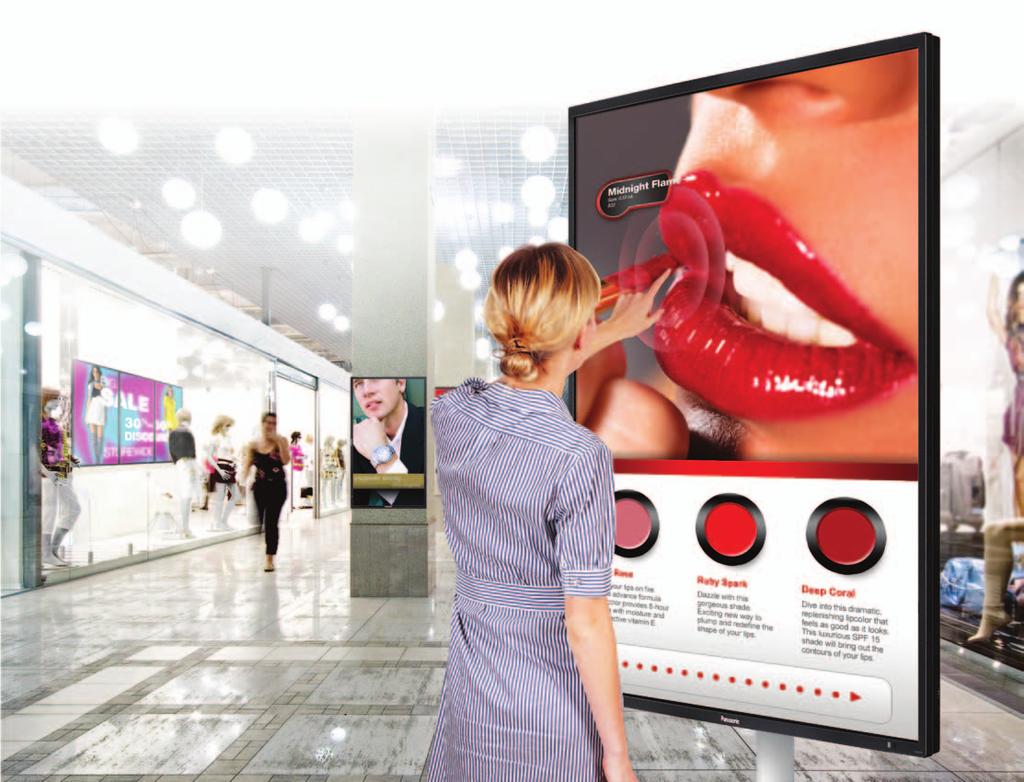 DYNAMIC, TARGETED MESSAGING SOLUTIONS FROM THE DIGITAL SIGNAGE