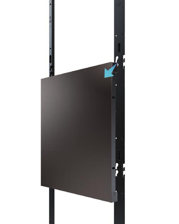Each IF Series screen connects to a compatible frame kit* through a series of hooks, and prevents the need for nails or screws which often require added time