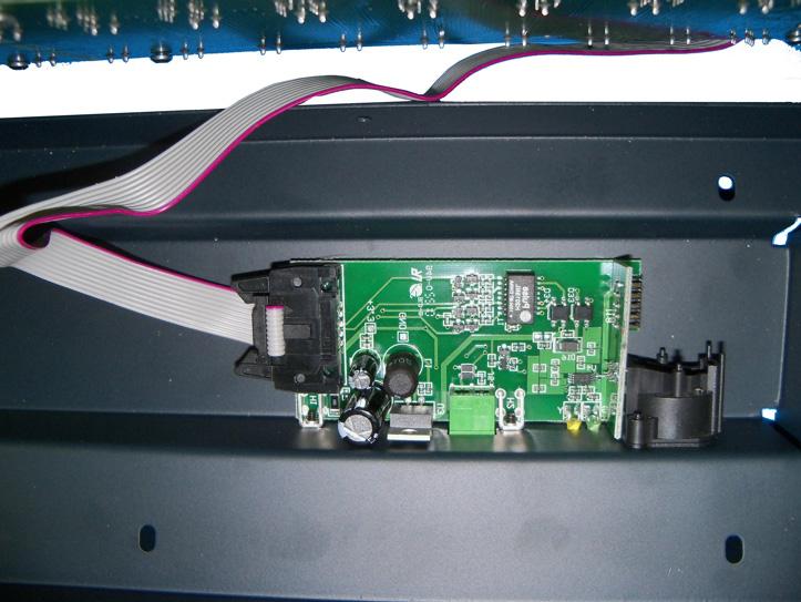 The FR-8 mounts to a 4-gang electrical box.