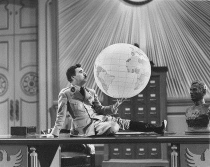 The Great Dictator (1940) The Great Dictator (1940) Chaplin s first full-fledged talkie The Globe Scene A satire of huge condemnation of Adolf Hitler and the Nazi party It was also Chaplin s most