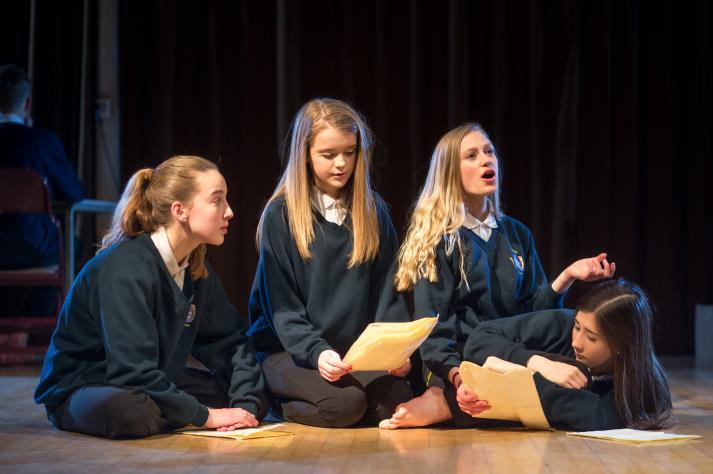 Studio 216 Year 10 and Year 11 students have the opportunity to extend their acting range in challenging and exciting scripted and devised work.