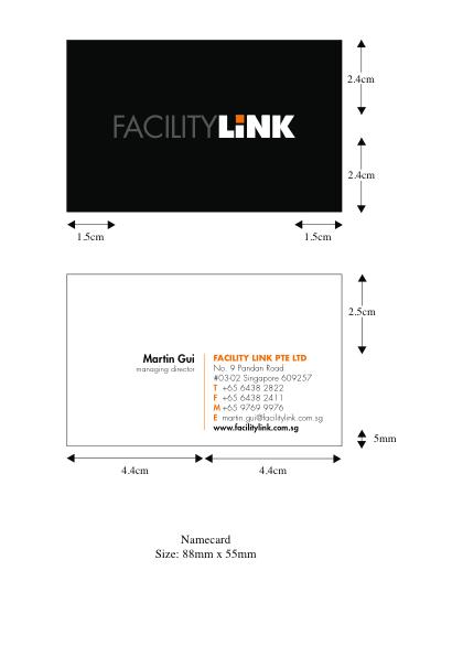 Page 29 of 47 C C1 C1.3 Corporate Design Application Stationery Business Card Business cards are printed double-sided.