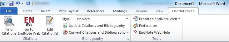 Select the group of references to be included in the bibliography 2. Choose the bibliographic style you would like to use 3.