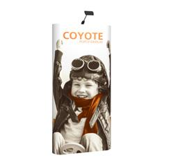 Coyote straight and curved popup display specs 4ft (1x3)