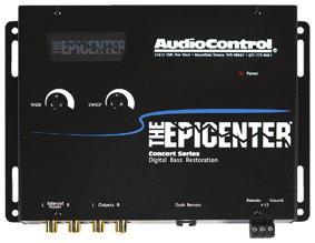 ACM ACM series amplifiers by AudioControl are the perfect blend of power and features for car audio systems from mild to wild.
