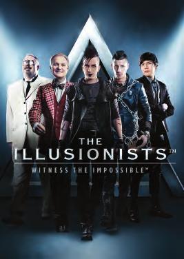THE ILLUSIONISTS - WITNESS THE IMPOSSIBLE has shattered box office records across the globe and dazzles audiences of all ages with a powerful mix of the most outrageous