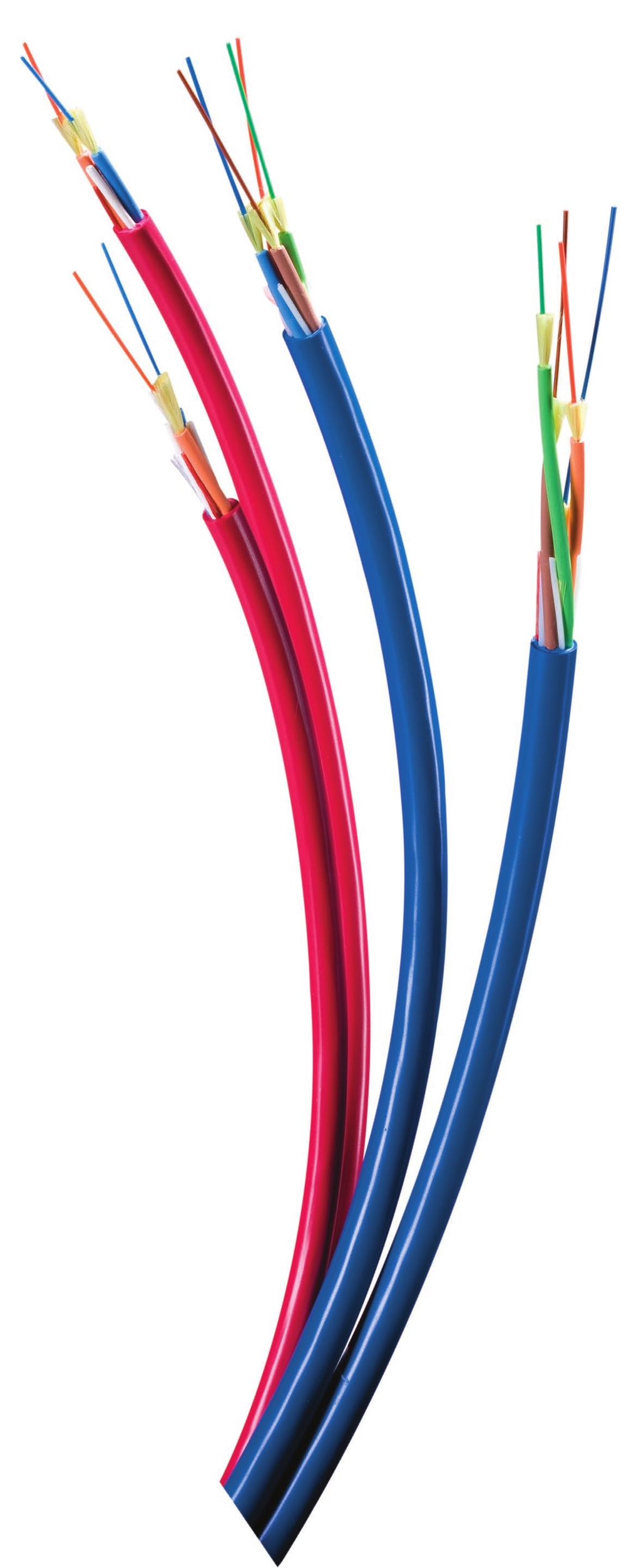 Tight-buffered construction industry solutions: Mining MS 3 Tight-buffered Construction is the Clear Advantage Tight-buffered fiber optic cables from Optical Cable Corporation incorporate the