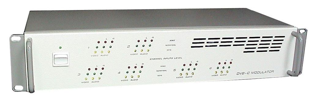 3 Unit operation To operate the unit it is sufficient to give on its inputs video and audio signals, and output is to be given to input of the channel modulator, which works on input on IF of cable