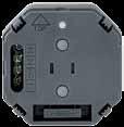 Împreună cu senzorul de temperatură Danfoss Link RS, pot fi utilizate releele şi pentru a controla temperatura camerei, de exemplu, printr-un dispozitiv de acţionare TWA.