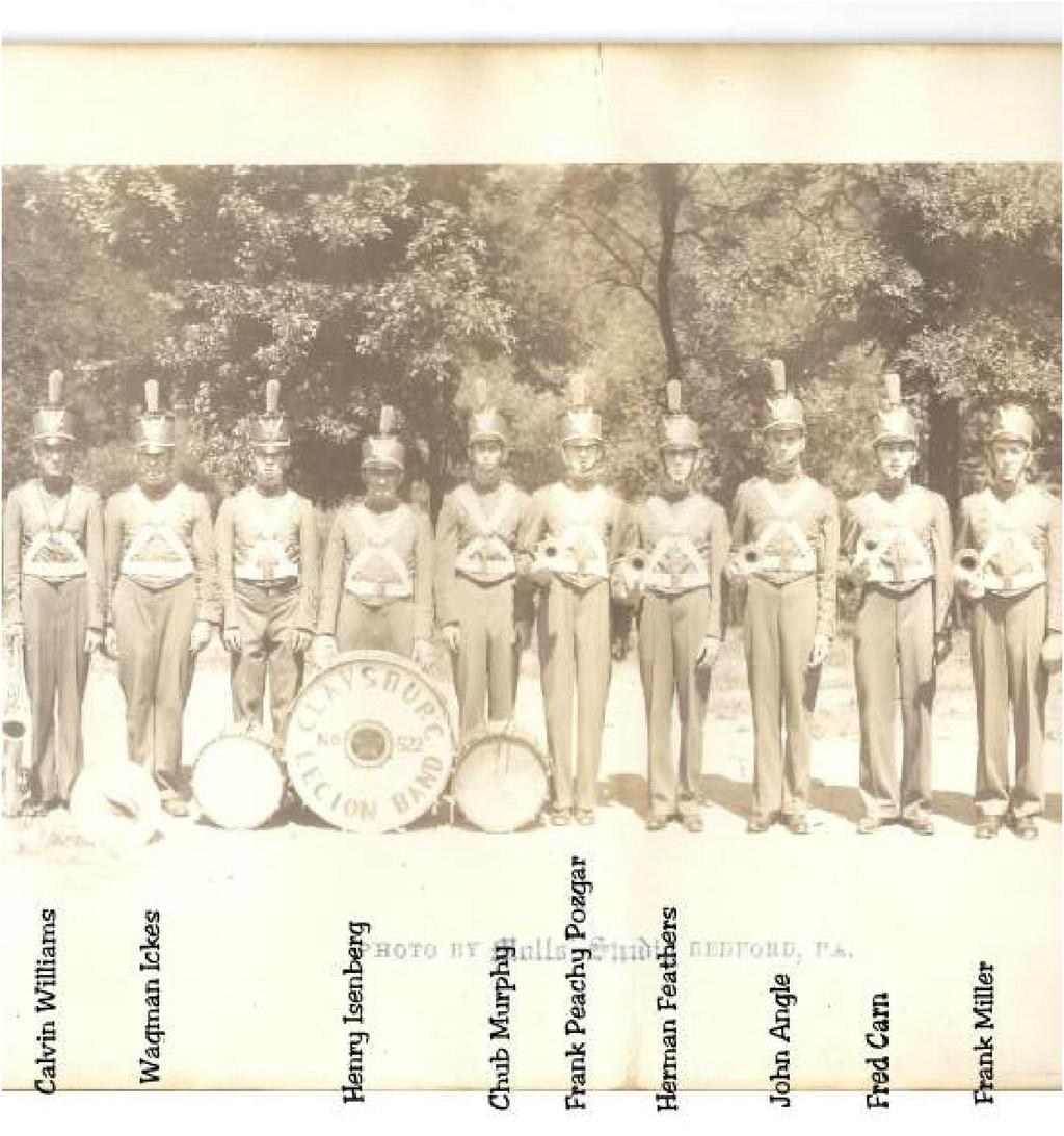 Claysburg American Legion Band
