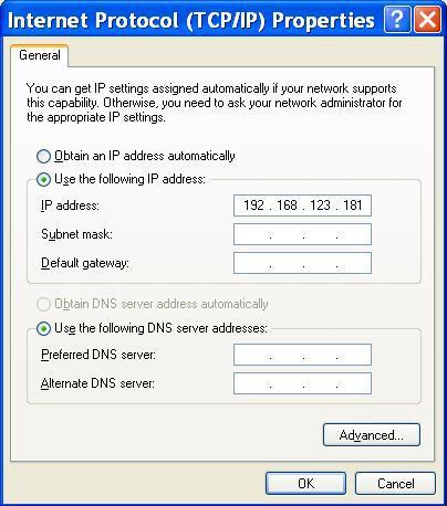 Genesis Matrix Switches Note on IP Settings through port 23 If you are unable to access the unit s port 23 from your PC using the matrix s default or last known IP address, it could be that the IP