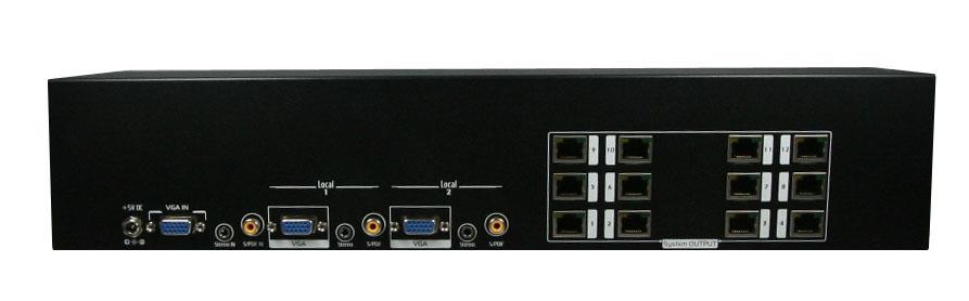 1x4, 1x8, 1x12, 1x16 VGA Extender / Splitter over Single CAT5 User s Guide Models VGA-C5-SP-4 VGA-C5-SP-8 VGA-C5-SP-12 VGA-C5-SP-16 2009 Avenview Inc. All rights reserved.