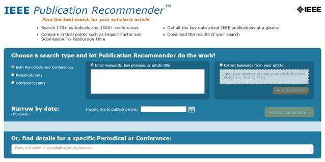 Pick the Right Publication Run a keyword search Look at the publications cited in your references