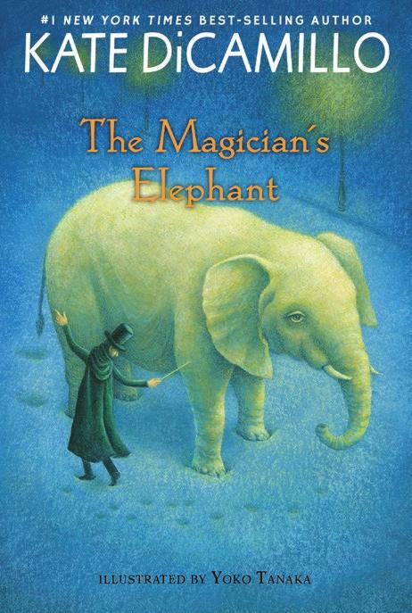 NOVELS The Magician s Elephant (ages 8 12) with illustrations by Yoko Tanaka This title has appeared on state award reading lists in: AL, CO, DE, KY, MA, ME, MN, ND, NJ, OR When a fortuneteller s