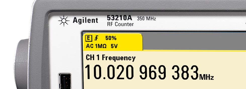 The 53200 family of RF and universal frequency counter/timers expand on this expectation to allow you to get the most information, connectivity and new measurement capabilities while building on the
