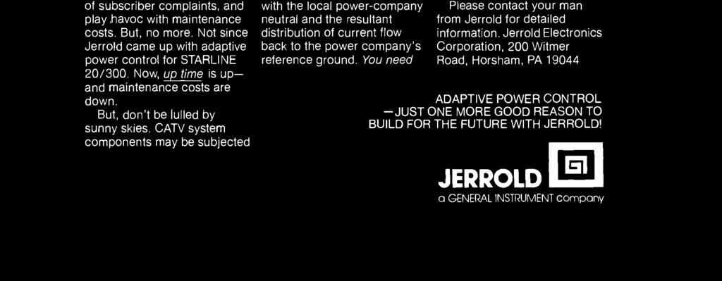 Jerrold Electronics Corporation, 200 Witmer