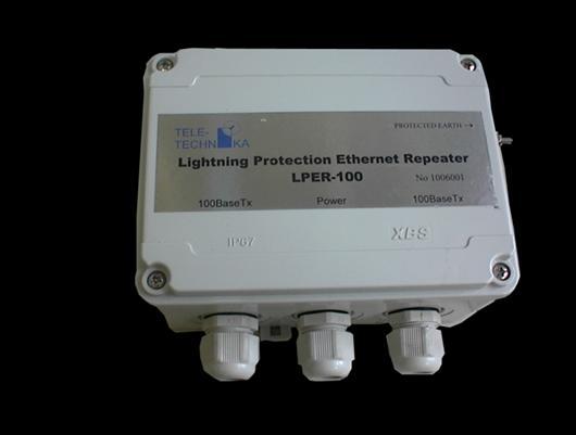LPER-100 Ethernet Repeater Useful for regenerating the physical signals of OSI L1 layer.