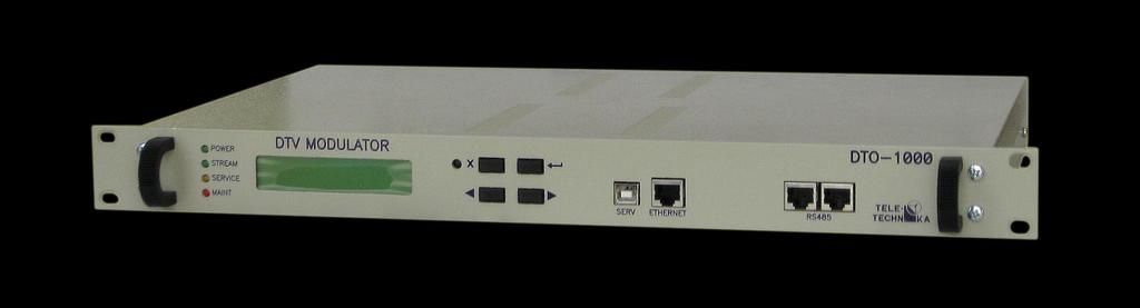DTO-1000 DVB-C QAM Modulator 16 256 QAM modulation LVDS parallel input