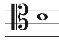 clef. Evolution of the C Clef Regardless of where it s placed, it points to middle C.