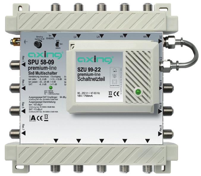 premium-line multiswitches for the highest