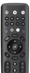 REMOTE CONTROL LaYOUT 13 1 TV AV Source Select button 1 IR window 2 3 STB Standby button STB PVR Transport buttons 2 4 Colour Navigation buttons 14 3 5 Information button 6 Navigation and OK buttons
