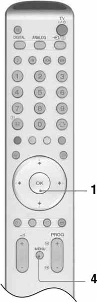 7: Automatsko programiranje TV prijemnika Nakon odabira jezika, potvrdna poruka automatskog programiranja TV prijemnika se pojavi na zaslonu.