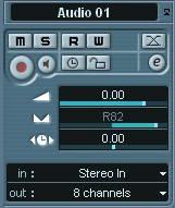) Important : this track can play all interlaced files from mono to the number of