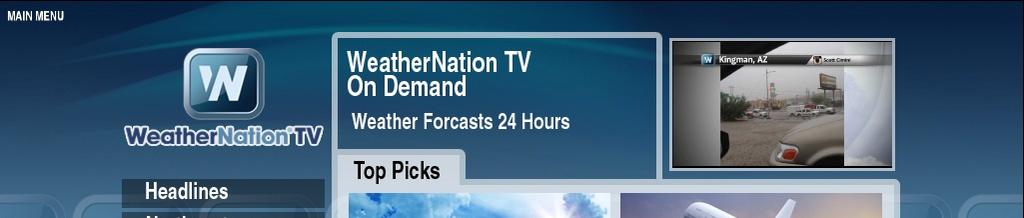 Video On Demand provides MPVDs video weather segments delivering coast to coast coverage of