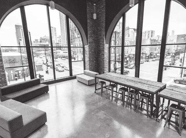 THE CORNER Searching for a unique and Chicago-centric space for your next event? Look no further.