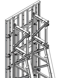 2: STB 450 up to a height of 22'; four (4) flange screws per STB are recommended For a height up to 26' five (5)