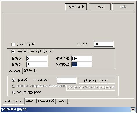 Enter setup dialog box Click the software setup, as shown