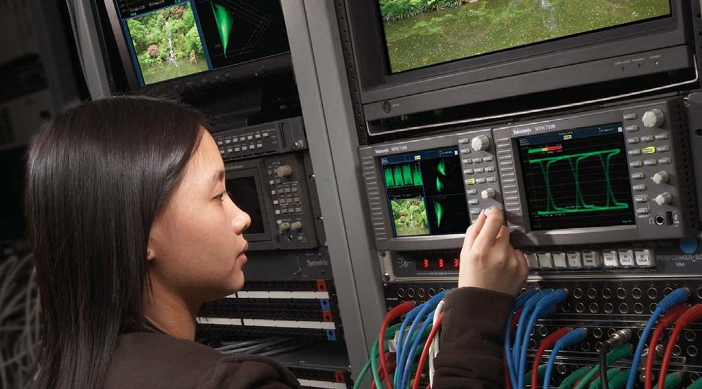 Troubleshooting and Analyzing Digital Video Signals with CaptureVu Digital video systems provide and maintain the quality of the image throughout the transmission path.