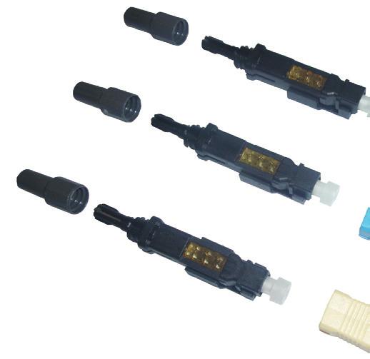 Pre-Polished FibreCAT Connectors The new MSS FibreCAT is the ideal solution for field termination of fibre optic cable.