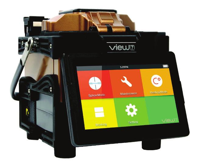 High End Fusion Splicer The Inno View 7 core alignment fusion splicer has all the features you expect to find on a market leading fusion splicer.