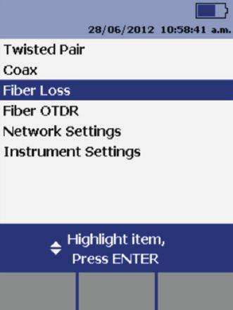 Configuring Test Equipment Fibre Testing (Tier 1) For warranty purposes Excel requires Fibre testing to be carried out using a Power Source and Light Meter, sometimes referred to as Fibre Loss