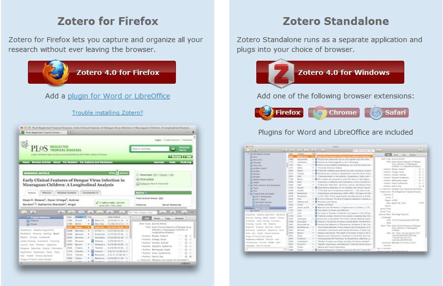 Page 1 Zotero: Citation Manager Zotero is a citation manager that will help you store and organize the results of a literature search.