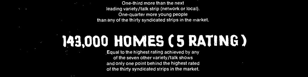 One -quarter more young people than any of the thirty syndicated strips in 