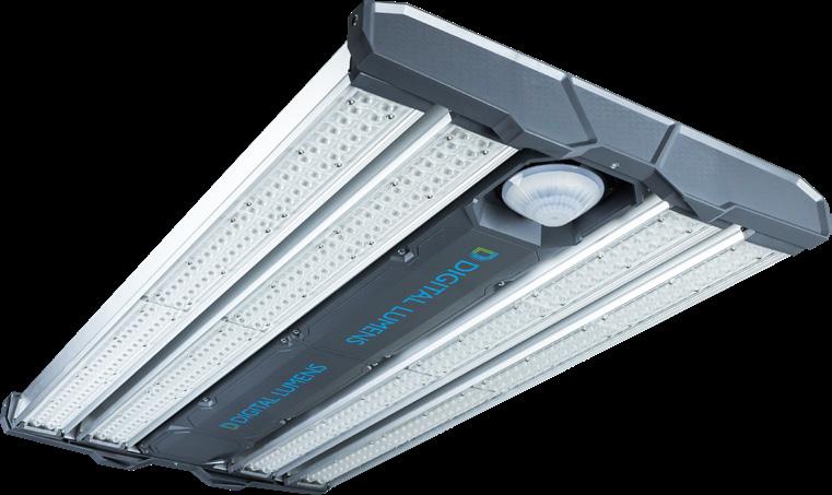 With adjustable direct/indirect lighting, DLEs are ideal for applications that require lighting uniformity and distribution across both