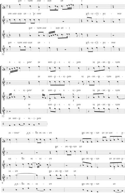 Fun in Church? : Music from the Earliest Notations to the Sixteenth... http://www.oxfordwesternmusic.com/view/volume1/actrade-9780... ex. 13-9 Loyset Compère, Ave Maria, mm.
