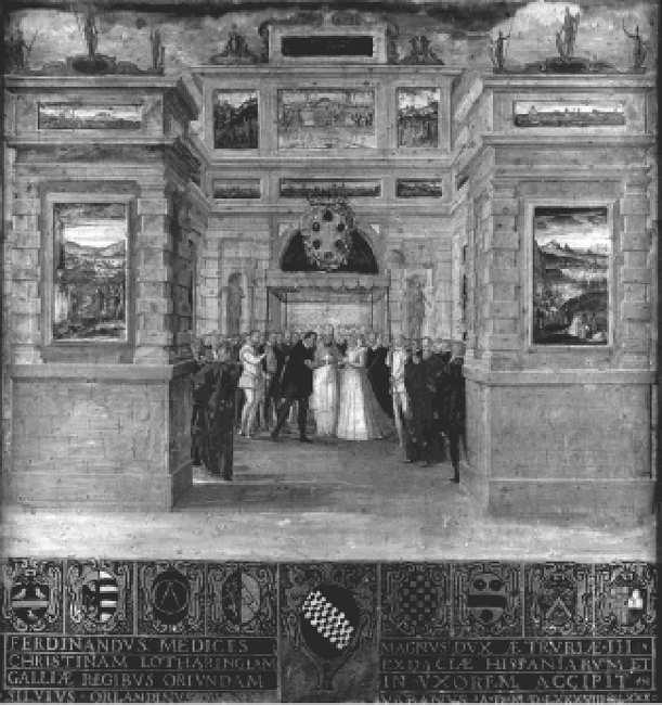 Intermedii : Music from the Earliest Notations to the Sixteenth Century 2 / 5 2011.01.27. 14:06 fig. 19-2 Ventura Salimbeni, Wedding of Ferdinand de Medici and Christine of Lorraine (1589).