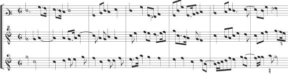 A few scattered predecessors aside (like the vielle players In seculum given in the Bamberg motet manuscript discussed in chapter 7), it was the earliest form of instrumental chamber music, in effect