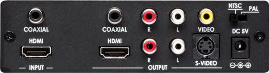 HDMI to CV/SV
